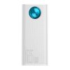 Powerbanka Baseus Amblight 30000mAh, 4xUSB, USB-C, 65W (bílá)