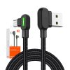 Kabel USB-Micro USB Mcdodo CA-5280 LED, 1,2 m (černý)