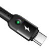 Pružinový kabel USB k USB-C Mcdodo Omega CA-6420 1,8 m (černý)