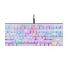 Mechanická herní klávesnice Motospeed CK101 RGB (bílá)