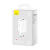 Nástěnná nabíječka Baseus GaN5 Pro 2xUSB-C + USB, 65W (bílá)