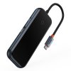 Rozbočovač 5v1 Baseus řady AcmeJoy USB-C na 2xUSB 3.0 + USB 2.0 + USB-C PD + HDMI (tmavě šedý)