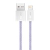 Kabel USB pro Lightning Baseus řady Dynamic 2, 2,4 A, 1 m (fialový)