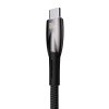 Kabel USB pro USB-C Baseus řady Glimmer, 100 W, 2 m (černý)