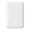 Powerbanka Baseus Magnetic, 10000mAh, USB-C 20W (bílá)