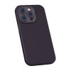 Baseus Liquid Silica Gel Case pro iPhone 14 Pro (Elderberry)+ tvrzené sklo + čisticí sada