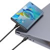 Kabel 2v1 USB Baseus Flash Series USB-C do USB-C 100W, 1,5 m (černý)