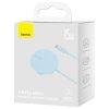 Magnetická bezdrátová nabíječka Baseus Simple Mini 3 15W (modrá)