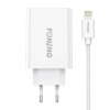 Rychlonabíječka Foneng 1x USB EU43 + kabel USB Lightning