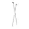 Stylus pro hladké psaní s LED indikátory (aktivní + pasivní), bílý