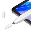 Stylus pro hladké psaní s LED indikátory (aktivní + pasivní), bílý