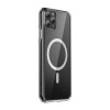 Pouzdro na telefon Baseus Magnetic Crystal Clear pro iPhone 11 Pro (průhledné) s ochranným krytem displeje z tvrzeného skla a čisticí sadou