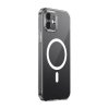 Pouzdro na telefon Baseus Magnetic Crystal Clear pro iPhone 12 (průhledné) s ochranným krytem displeje z tvrzeného skla a čisticí sadou