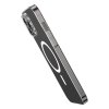 Pouzdro na telefon Baseus Magnetic Crystal Clear pro iPhone 12 Pro (průhledné) s ochranným krytem displeje z tvrzeného skla a čisticí sadou