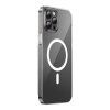 Pouzdro na telefon Baseus Magnetic Crystal Clear pro iPhone 12 Pro Max (průhledné) s ochranným krytem displeje z tvrzeného skla a čisticí sadou
