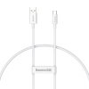 Kabel USB-C Baseus Superior 100W 0,25 m (bílý)