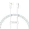 Kabel USB-C Baseus Superior 100W 1m (bílý)