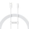 Kabel USB-C Baseus Superior 100W 1,5 m (bílý)