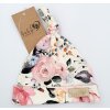 BABY 01067 Dětská čepička Smurfette Rose 0-3m