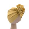 BABY 01076 Dětský turban Mustard 0-3m