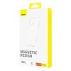Magnetické pouzdro na telefon pro iP 13 Baseus OS-Lucent Series (čiré)