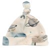 BABY 01087 Dětská šmoulí čepička Cosmos ecru 3-6m