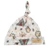 BABY 01092 Dětská čepice Šmoulinka se sovou 3-6m