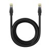 Síťový kabel Baseus Ethernet CAT5, 5 m (černý)