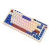 Bezdrátová mechanická klávesnice Royal Kludge KZZI K75 pro RGB, Moment Switch (retro modrá)