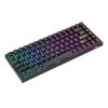 Bezdrátová mechanická klávesnice Royal Kludge RK84 RGB, hnědé spínače (černá)