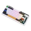 Bezdrátová mechanická klávesnice Royal Kludge KZZI K75 pro RGB, Eternity Switch (černá a bílá)