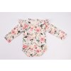 BABY 01189 Dětské body s dlouhým rukávem Rose 68/74