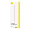 Aktivní multifunkční stylus Baseus Smooth Writing Series s bezdrátovým nabíjením, USB-C (bílý)