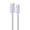 Kabel USB-A na USB-C Mcdodo CA-3655, 100W, 2m (fialový)