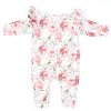 BABY 01334 Dětský župan s dlouhým rukávem Peonie 80/86