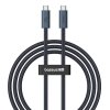 Quick Charge USB-C Baseus Flash 240W 1m (black)