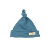 BABY 01401 Dětská čepička Šmoulinka Petrol 3-6m
