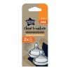 TOMMEE TIPPEE TTP42122452 Smoczki do butelki fast flow 2pak