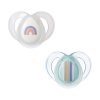 TOMMEE TIPPEE TTP43336297 Smoczki uspokajające NIGHT TIME 6-18m mix 2pak