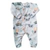 BABY 01593 Dětský župan s dlouhým rukávem Letadla 68/74