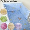 KIECZMERSKI Komplet pościeli z wypełnieniem 75x100 bawełna +poduszka 30x40 cm ochraniacz 210 cm