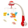 BABY MIX 37046 Plastový kolotoč s projektorem červený