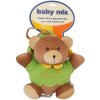 BABY MIX TK/P/1034-0700 Medvídek v zelené bundě 46552 plyšová hrací skříňka