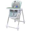 BABY MIX UR-YQ-B003S Kojenecká židle zelená 39653