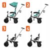 BABYTIGER Rowerek trójkołowy FLY green