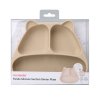 Mombella 01513 Talerzyk  z Przyssawką Panda Light  Brown