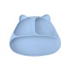 Mombella 01514 Talerzyk z Przysawką Panda  Light Blue