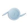 Baseus Free2Pull Mini USB-C to USB-C 60W USB cable, 1m (blue)