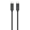 Kabel USB-C na USB-C Aukey, CB-TCC241, 240W, 0,8 m (černý)