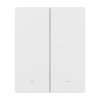 M5-2C-80W Matter smart wall switch (2-channel, for frame)